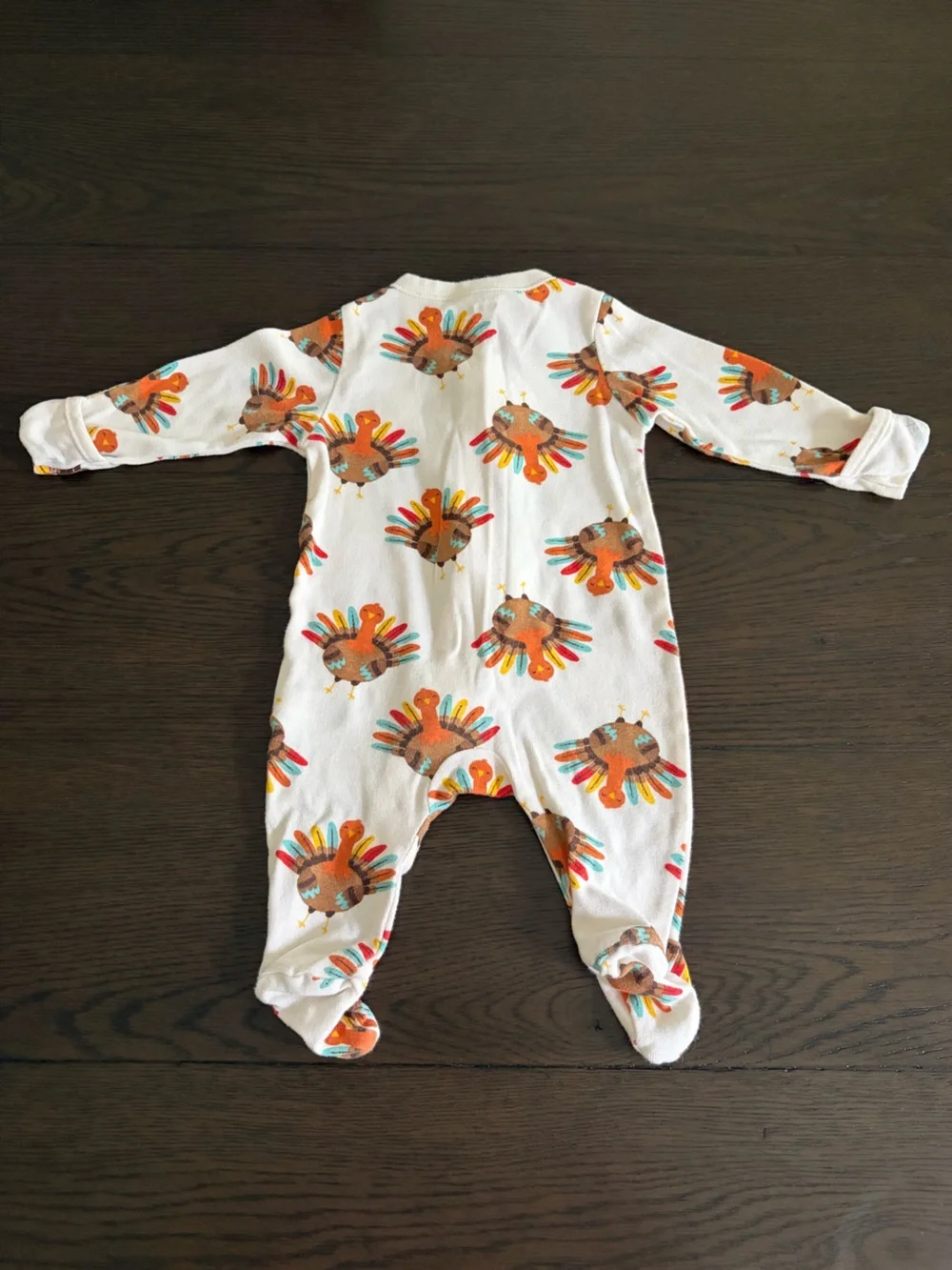 Old Navy Turkey 🦃 Sleep & Play Footie (0-3M)